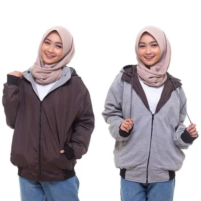 JAKET BB BIG SIZE XXL JUMBO HOODIE SEMI PARKA ZIPPER SWEATER PREMIUM