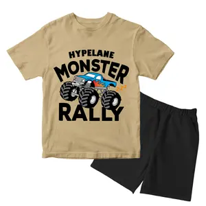 Baju Kaos Setelan Distro Anak Laki Laki Karakter Truck Motif Cowo Keren 1 - 10 Tahun - Hypelane Kids Katun