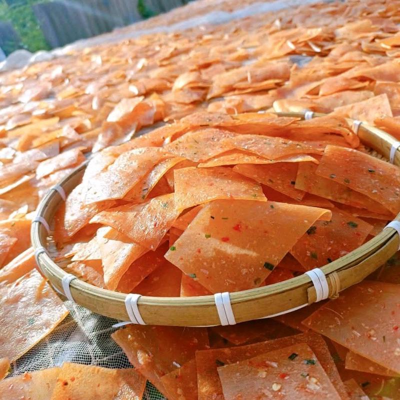 Bánh Phồng Tôm Năm Căn loại đặc biệt 38% tôm tươi 1kí  2túi bánh phồng