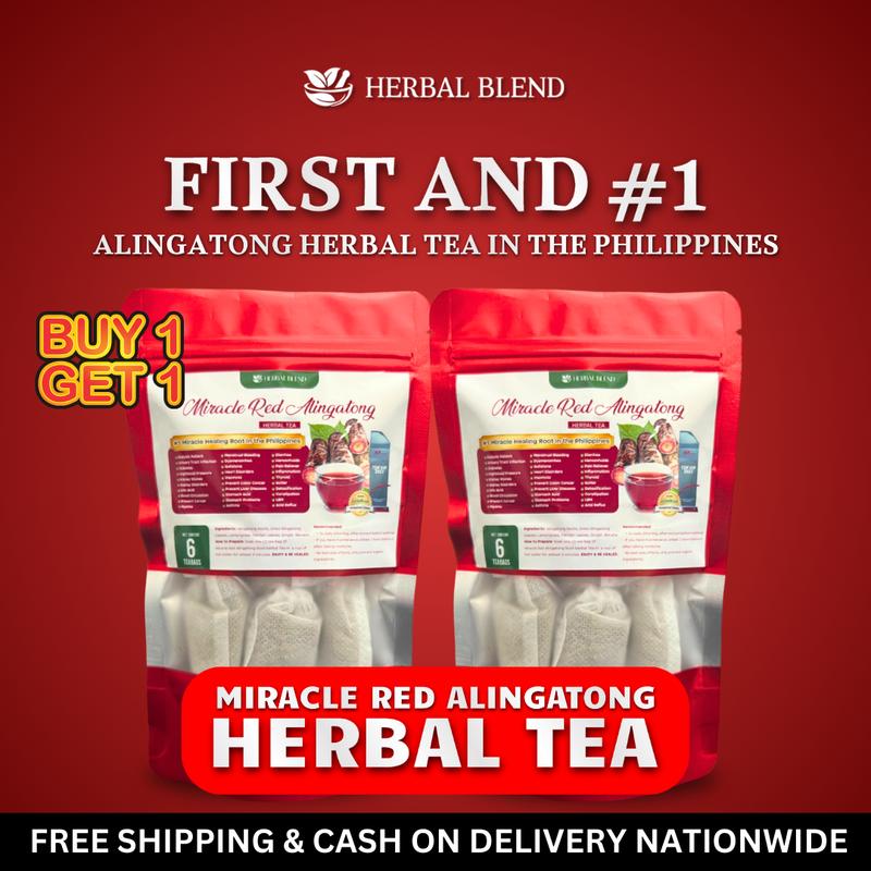 Red Alingatong Roots Tea, 6pcs per pouch, Buy 1, Get 1, Organic ...