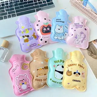 [randomstuff] Pouch Air Panas 150ml Motif Kartun Print Sablon Kompress Hot Water Little Pony Capybara Panda Kitten Compress Bag Anti Bocor Unik Berkualitas Kantong Air Panas Penghangat Badan Colorful Aesthetic 0