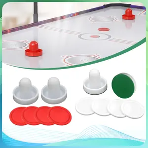 1Set Air Hockey Table Parts Air Hockey Pusher Air Hockey Pucks Air Hockey Accessories Paddles Air Hockey Strikers