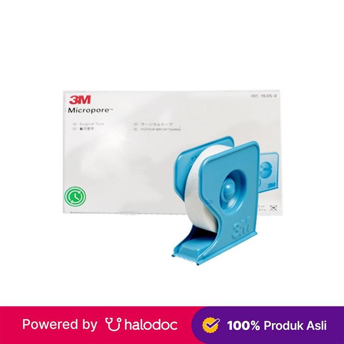 Gambar 3M Micropore Plester Roll 1 Inch x 9.1 m dari Apotek Medika Prima Cipinang Kota Administrasi Jakarta Timur Tokopedia