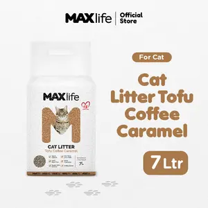 MAXlife Cat Litter Tofu Coffee Caramel 7L
