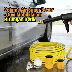 Kepala Semprotan Air Tanpa Listrik 5 Mode Semprotan Cuci Mobil Motor Bahan Anti Karat Tahan Lama Hemat Air Material Kuningan Aluminium Paduan Car