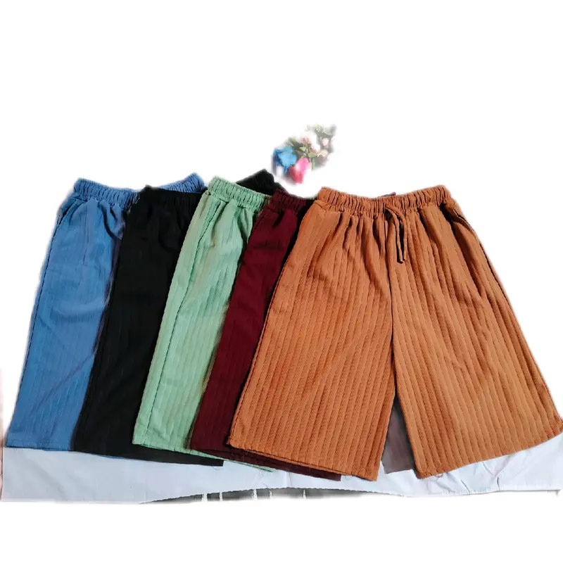 kulot pendek wanita super jumbo/kulot knit pendek jumbo/celana harian wanita pendek super jumbo/kulot knit terbaru/kulot pendek terlaris/kulot pendek terhits Santai 4