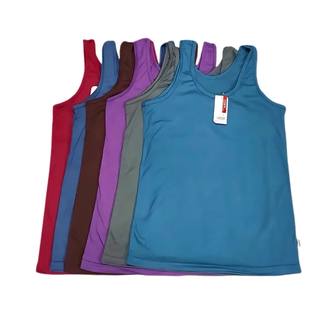 [6pcs] TENGTOP EXXEN - DALAMAN WANITA KATUN POLOS TALI LEBAR
