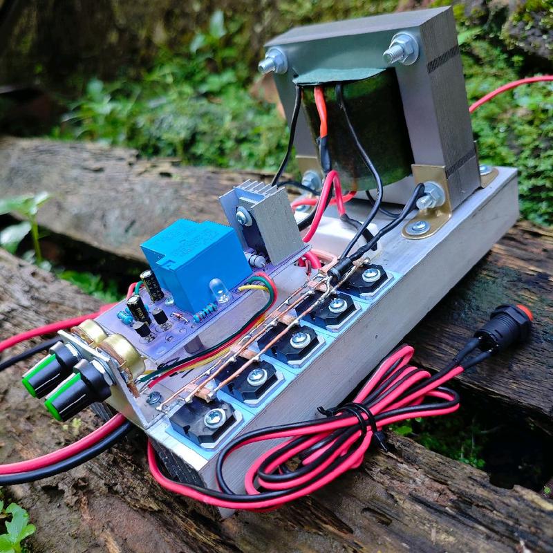 Inverter PAC 10TR Trafo 5A flip flop driver Voltage Regulator COD ...