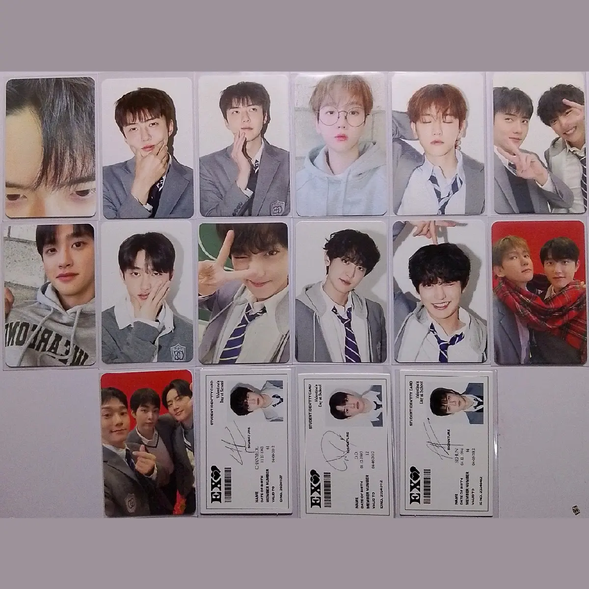 [READY STOCK] OFFICIAL PHOTOCARD EXO SG 24 CHANYEOL SEHUN KYUNGSOO SELCA KONSEP POB SMSTORE