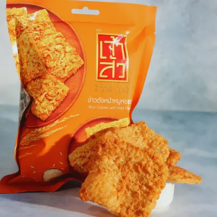 [Made in Thailand] Chao Sua Rice Crackers with Pork Floss