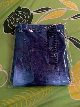 Product Review of Rok Jeans Panjang Rebecca Highwaist untuk Wanita - Celana Dewasa Kancing from m**a 1