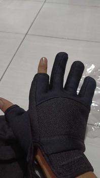 Product Review of Sarung Tangan Motor Dua Jari Buntung Hitam Pria Wanita Gloves / Sarung Tangan 2 Jari Bolong from R**a 1