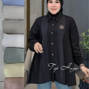 Atasan Wanita  kemeja wanita  atasan terbaru kemeja cantikBahan Katun Oxford Adem dan Nyaman kemeja winody