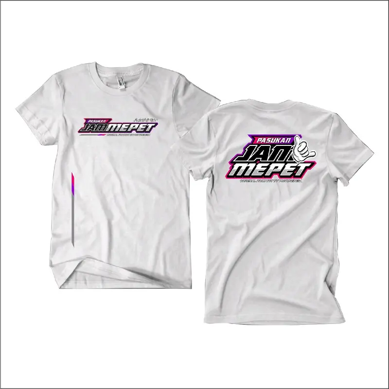KAOS PASUKAN JAM MEPET FREE STIKER Katun Combed Distro kaos kata jawa 1