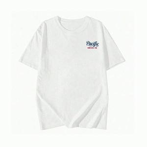 レディース半袖Tシャツ、トレンドプリントクルーネック、ゆったり、コットンカジュアルトップス、クルーネック、ゆったりシルエット、レディースサマープリントTシャツ