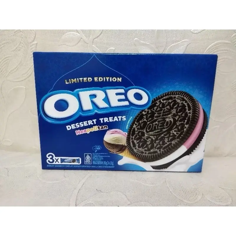 Oreo Sandwich Neapolitan limited edition 393gr
