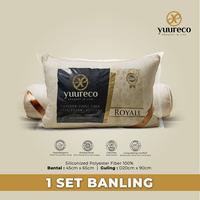 Gambar Bantal Guling Tidur Dewasa 1 Set Paket Bantal Guling Hemat Bantal Royale Knitting Extra Soft by yuureco - Bantal + Guling dari yuureco Kab. Gresik 2 Tokopedia