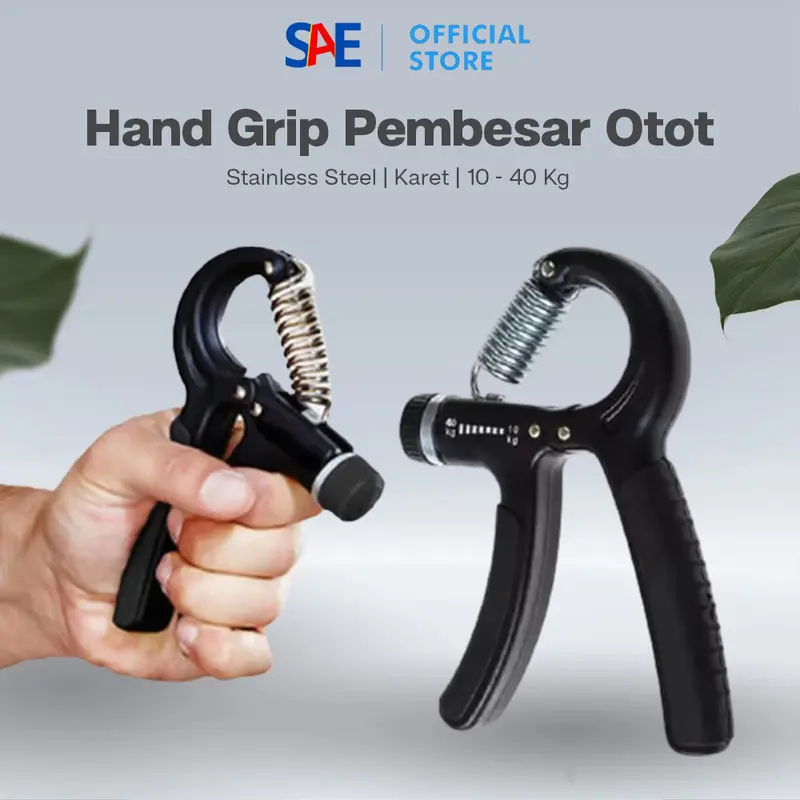 SAEID - Alat Pelatih Otot Lengan Olahraga Fitness Pembesar Otot Tangan Hand Grip 0