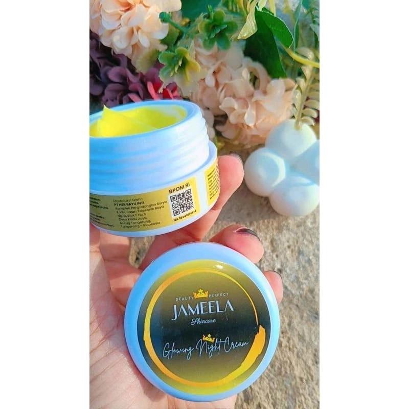 PAKET LENGKAP SKINCARE JAMEELA JELLY GLOW DAN CREAM FLEK JAMEELA SKINCARE Perawatan Wajah Bruntusan Aging Facial 2