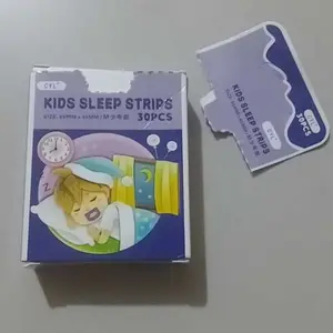 【30 PCS】Strip Tidur Mendengkur Mengurangi Pita Mulut Stiker Mulut Tidur Malam Membantu Hidung Pernapasan Efisiensi Tidur Strip