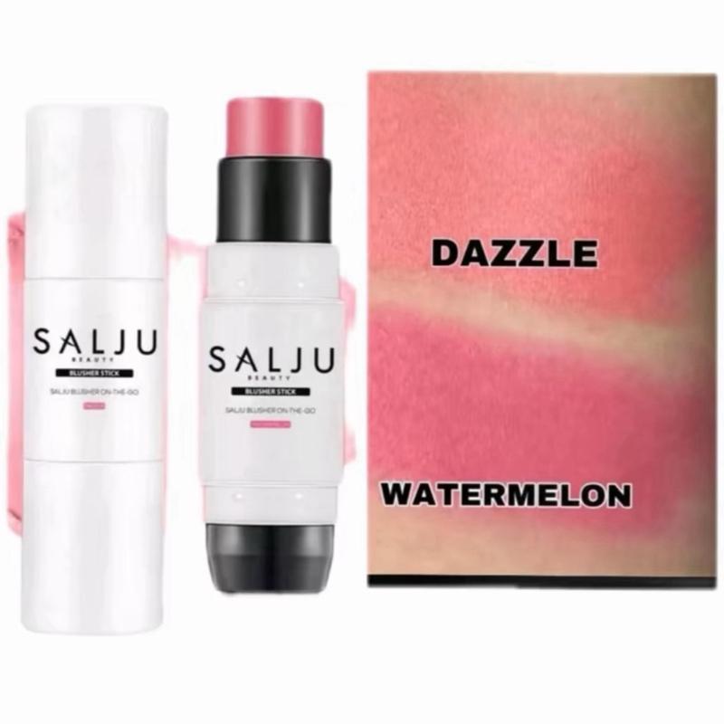 SALJU BLUSHER STICK 2 IN 1 BRUSH AND BLUSHER WITH 2 CODE Makeup 2