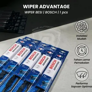 BOSCH WIPER DEPAN MOBIL - 2 PCS