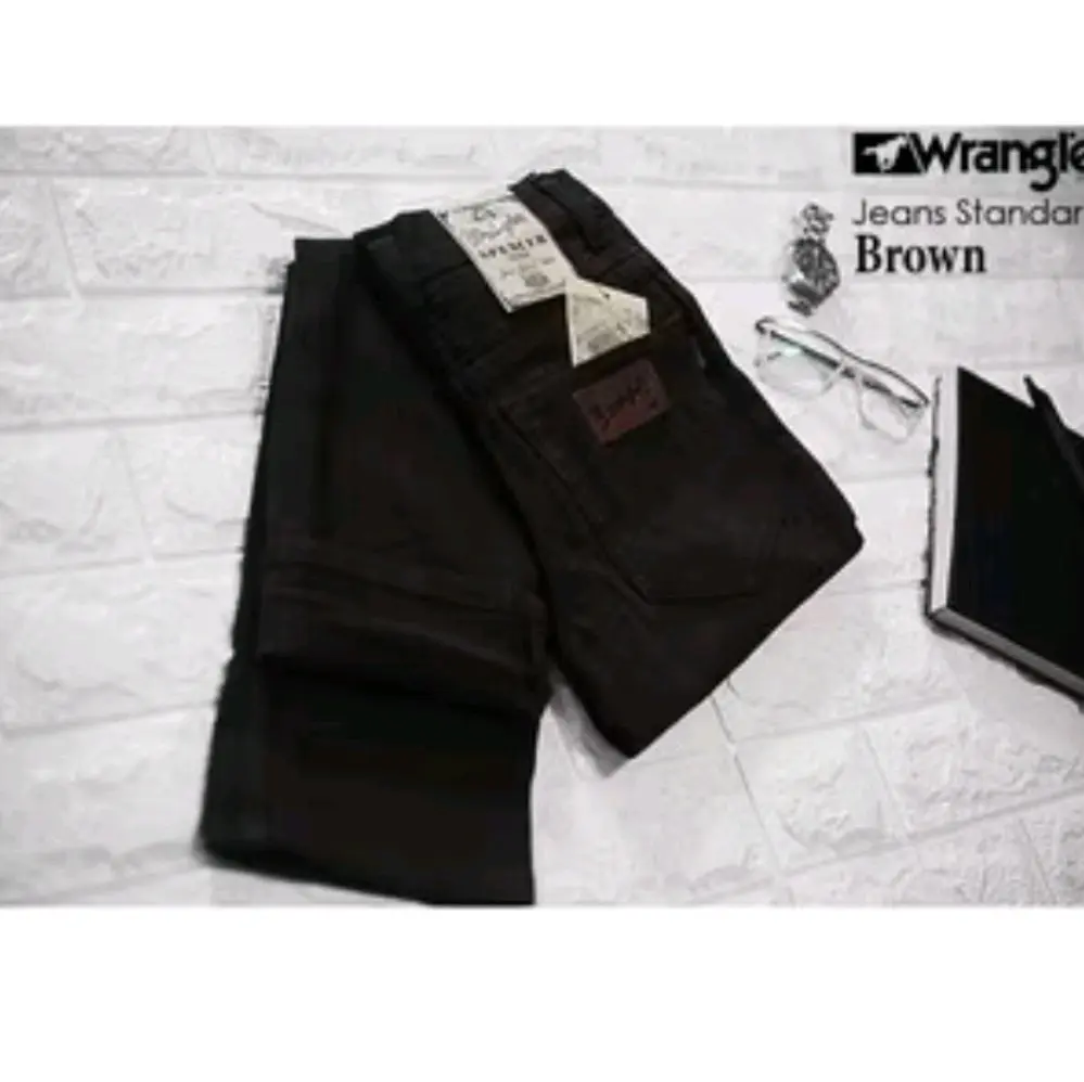 CELANA JEANS PRIA REGULER FIT STANDAR BASIC <100% DENIM>PRIA WAJIB KEREN NYAMAN CELANA DIPAKE BAHAN TIDAK MELAR CELANA JEANS PANJANG SIZE 28-38 Slim Hitam Biru Semi Casual