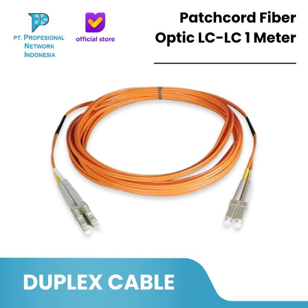 Gambar LC LC patchcord fiber optic Duplex 1 Meter dari Profesional Network Kota Administrasi Jakarta Pusat Tokopedia