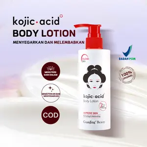 【Bpom】Beli 2 Gratis 1 GUANJING Kojic Acid Body Lotion Handbody Pemutih 100% Original Refreshing & MoisturizingGuanjing Badan Pemutih  Lightening Body Skincare Whitening Mencerahkan Tubuh Mengencangkan Pencerah   Body Creams & Lotions Tangan Glycolic
