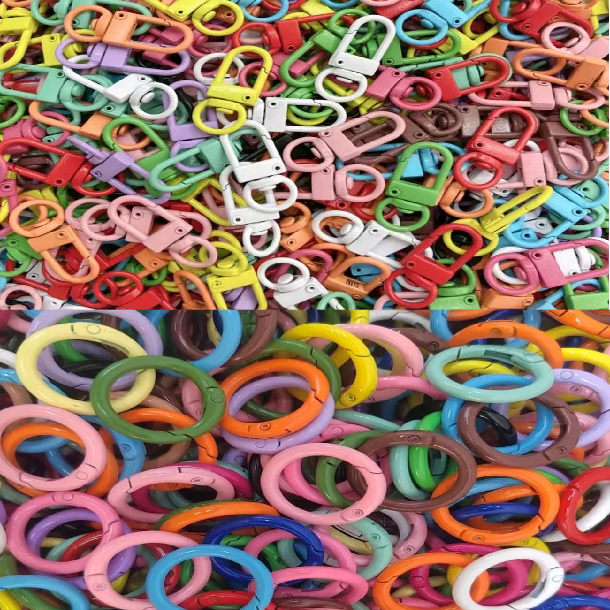Ring Kait Mix Kait Lospter 10 Pcs Aksesoris