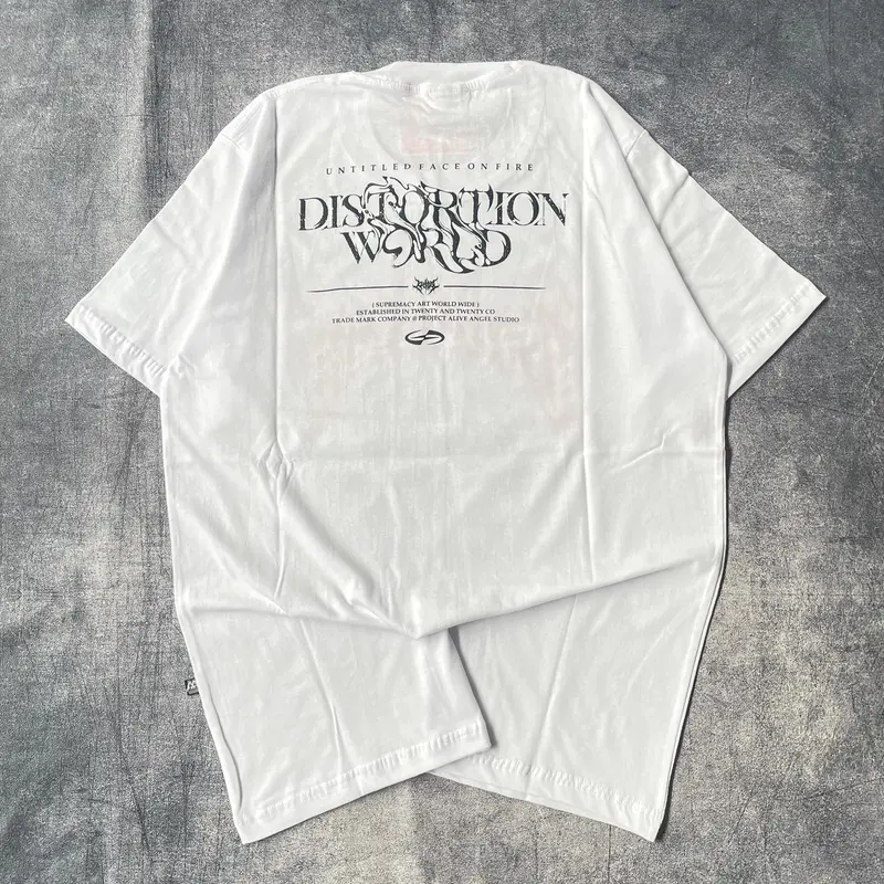 beli 1 dapat 3 / kaos distro original premium / baju distro pria & wanita / sablon platisol / katun combed 30s / lengan pendek  Tshirt Atasan Cowok Unisex Kain Art Logo Printing Samping Nyaman shirt graphic Keren Oversize 6