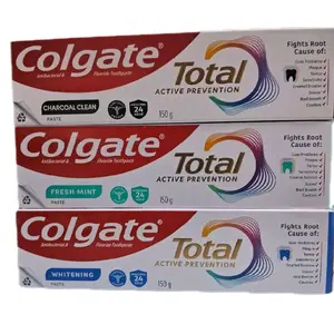 Colgate Total Toothpaste 150gr - Perlindungan Antibakteri 24 Jam & Mencegah 8 Akar Masalah Kesehatan Mulut - Pasta gigi Colgate Total dengan Manfaat Lengkap untuk Kesehatan Mulut - Gusi