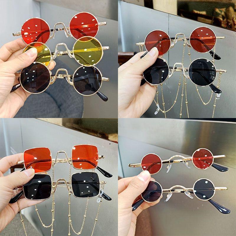  Kính Râm Gọng Kim Loại Thời Trang Cổ Điển Dành Cho Trẻ Em 3-13 Tuổi Thích Hợp Cho Mùa Hè Du Lịch Ngoài Trời Thích Hợp Cho Bé Trai Và Bé Gái Thích Hợp Cho Nhiếp Ảnh Vui Nhộn Quà Tặng Trẻ Em 