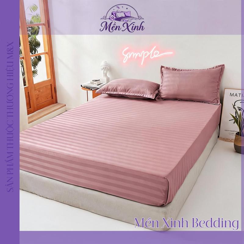Set Ga Gối Cotton 3F Chuẩn Khách Sạn Bộ Ga Giường Cotton 3F Bền Đẹp Dài Lâu