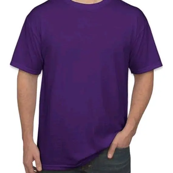 Kaos Polos Ungu Tua Dewasa Katun Combat 30s