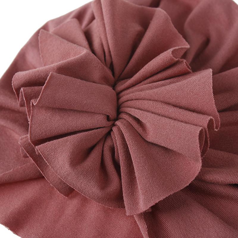 Mũ Em Bé Sơ Sinh, Mũ Hoa Dễ Thương Cho Bé Gái, Khăn Xếp Cotton Mềm Mại, Mũ Len Cho Trẻ Sơ Sinh Và Trẻ Mới Biết Đi, Mũ Lưỡi Trai 3