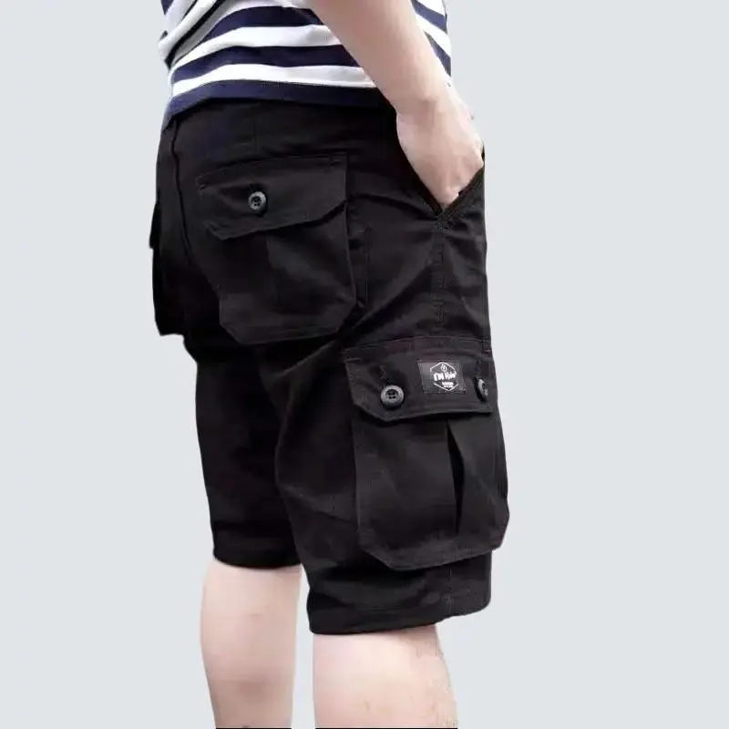 57 ID Celana Cargo Pendek Pria Katun  Series Semua Warna - Panjang, Shorts Panjang Surfing Santai Hitam Casual Distro Chino Dewasa