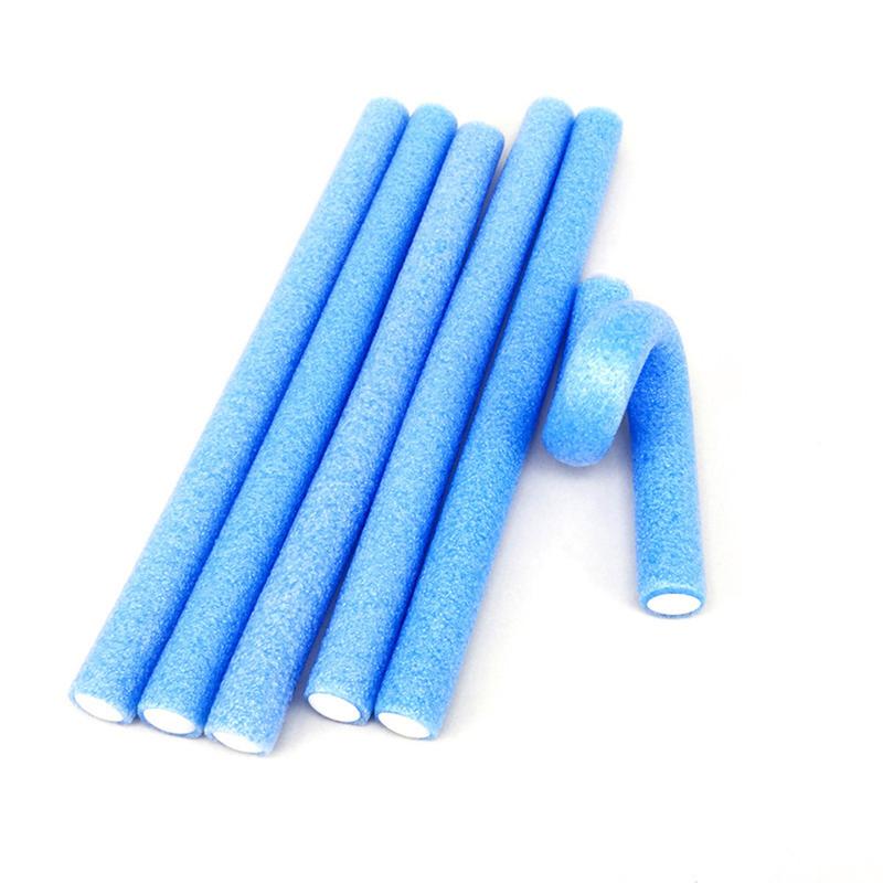 Máy uốn tóc sóng bọt biển, 10 cái / bộ, con lăn làm đẹp, kiểu tóc, que uốn 6