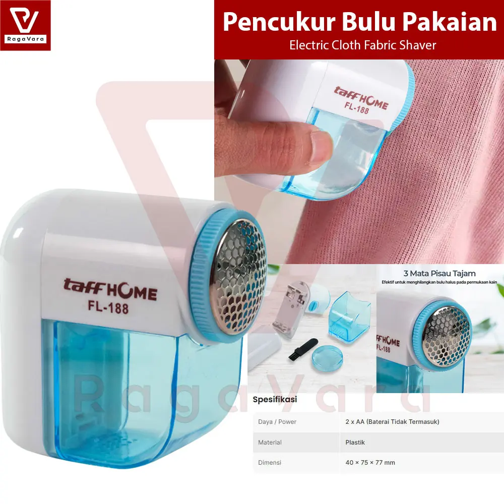 Pencukur Bulu Pakaian Electric Cloth Fabric Shaver