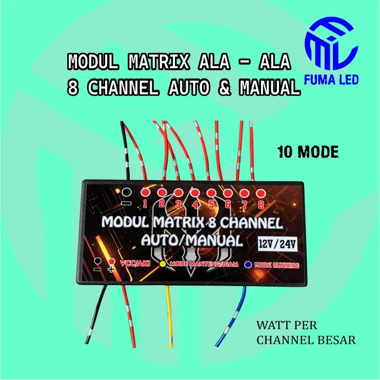 Modul Matrik 12 Dan 24 volt modul Lampu tembakkk