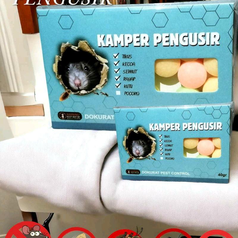 DOKURAT kamper praktis pengusir tikus&serangga,semut dll tidak beracun sanggat ampuh 100% MURAH 4