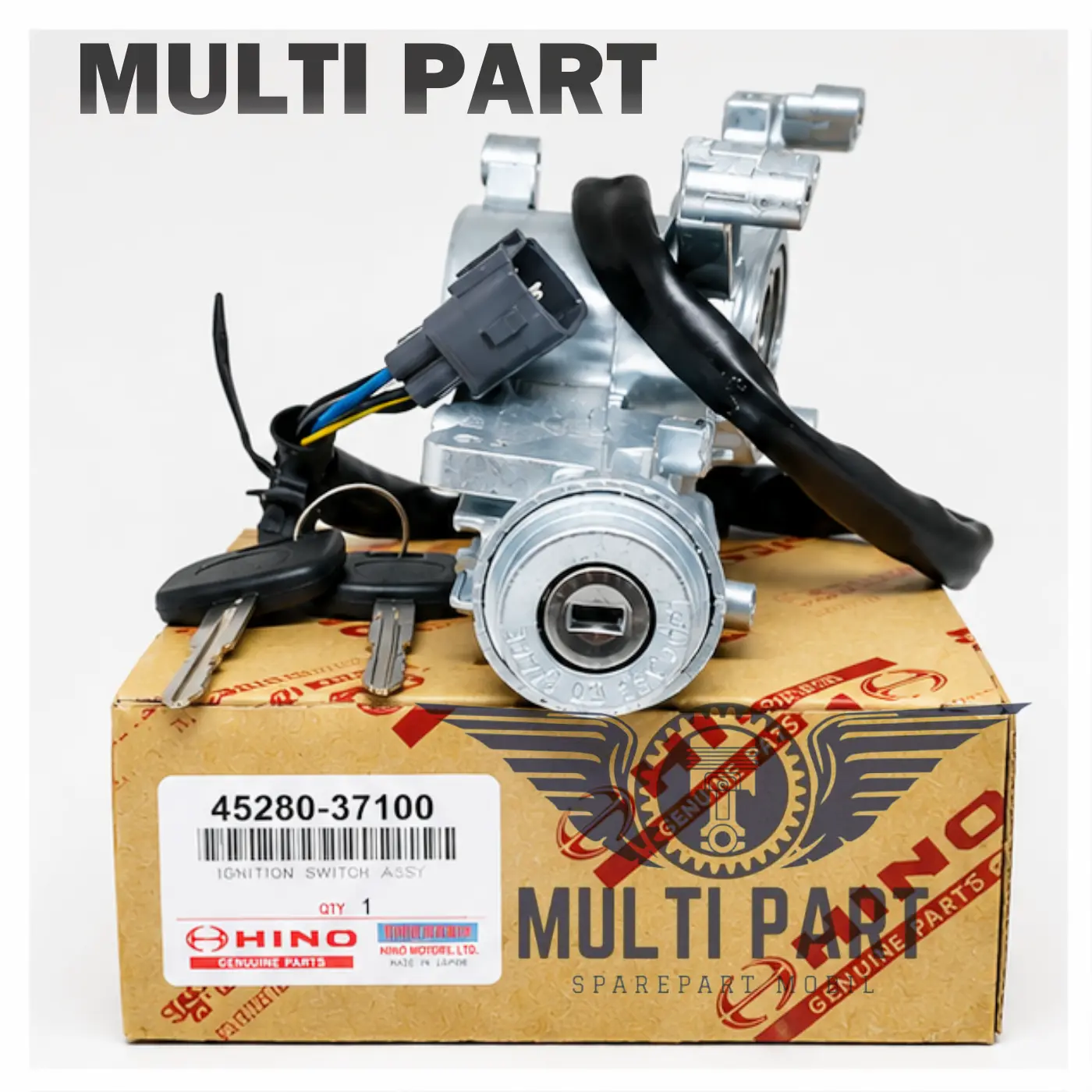 KUNCI KONTAK ASSY HINO DUTRO HT130 HT 130 130HT 12V