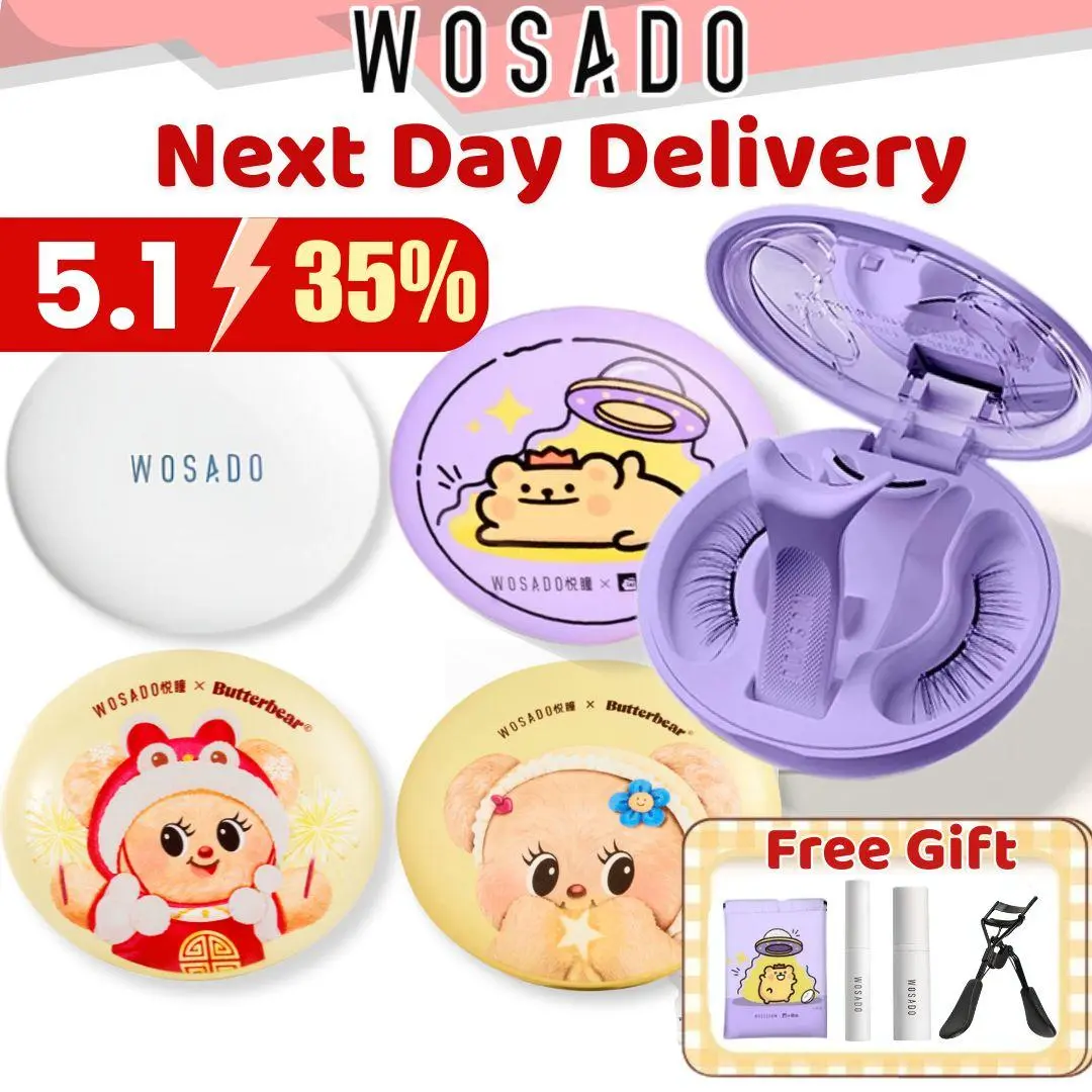 WOSADO SG Magnetic Eyelash Lash False Eyelash Reusable Lash - All Designs
