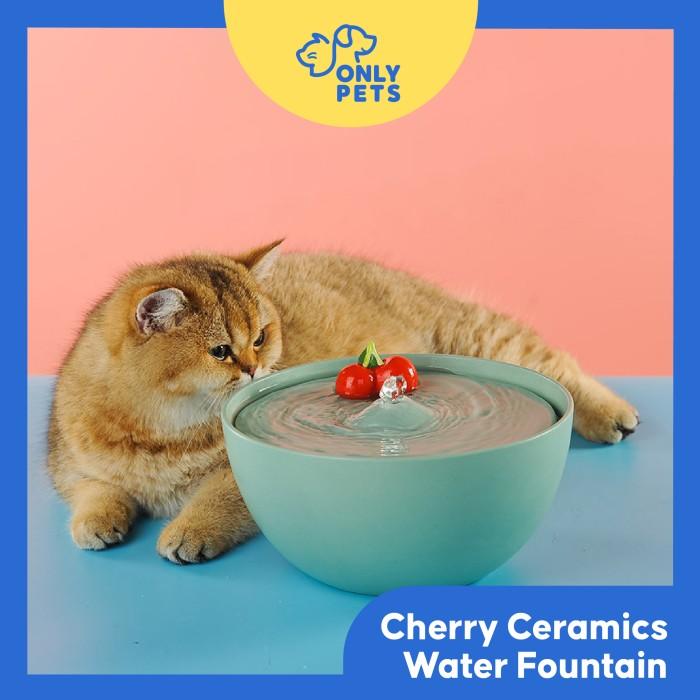 Gambar ONLY PETS Tempat Minum Mengalir Otomatis Bentuk Ceri Cherry Drinking Water Fountain Ceramic dari Only Pets Kota Administrasi Jakarta Pusat Tokopedia