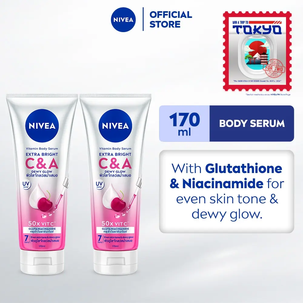 nivea glutathione Nivea Extra Bright C&E Vitamin Body Serum 300ml
