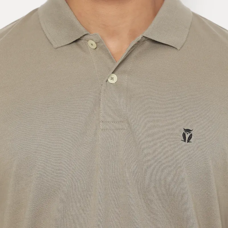 Matsuda Kaos Polo Shirt Pria Kerah Kushima Khaki Spray Green 4