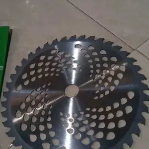 CASTA 10 Inch 40/60T Mata Pisau Rumput – Pisau Baja Bulat Kuat Awet Cocok untuk Mesin Potong Rumput Gendong Brush Cutter