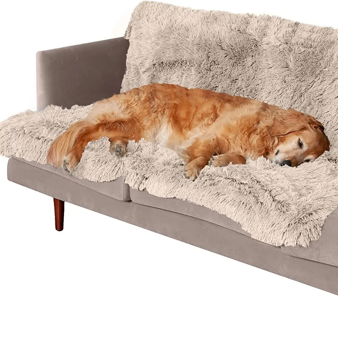 Cross-border e-commerce platform sells pet plush sofa cushions for dogs in winter warm cushions for multiple scenarios to use foldable