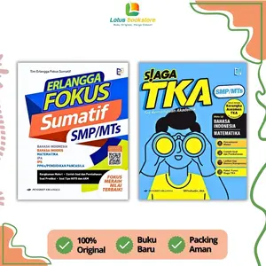 Erlangga Fokus Sumatif SMP/MTs 2024 - Persiapan USiaga TKA &  Fokus Sumatif SMP/MTs 2024 - Persiapan Ujian Kelas 9 - Buku Erlangga Originaljian Kelas 9 - Penerbit Erlangga - Kurikulum Merdeka - Buku Original