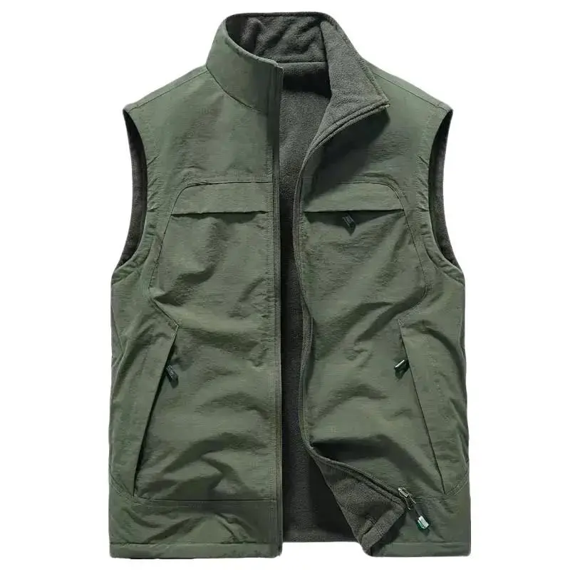 Jaket Rompi Tactical Multifungsi Cocok untuk Bermotor - Vest Multifunctional Man  Casual Keren 0